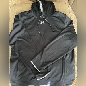 NEW Under Armour Unisex Black Cold Gear Hoodie